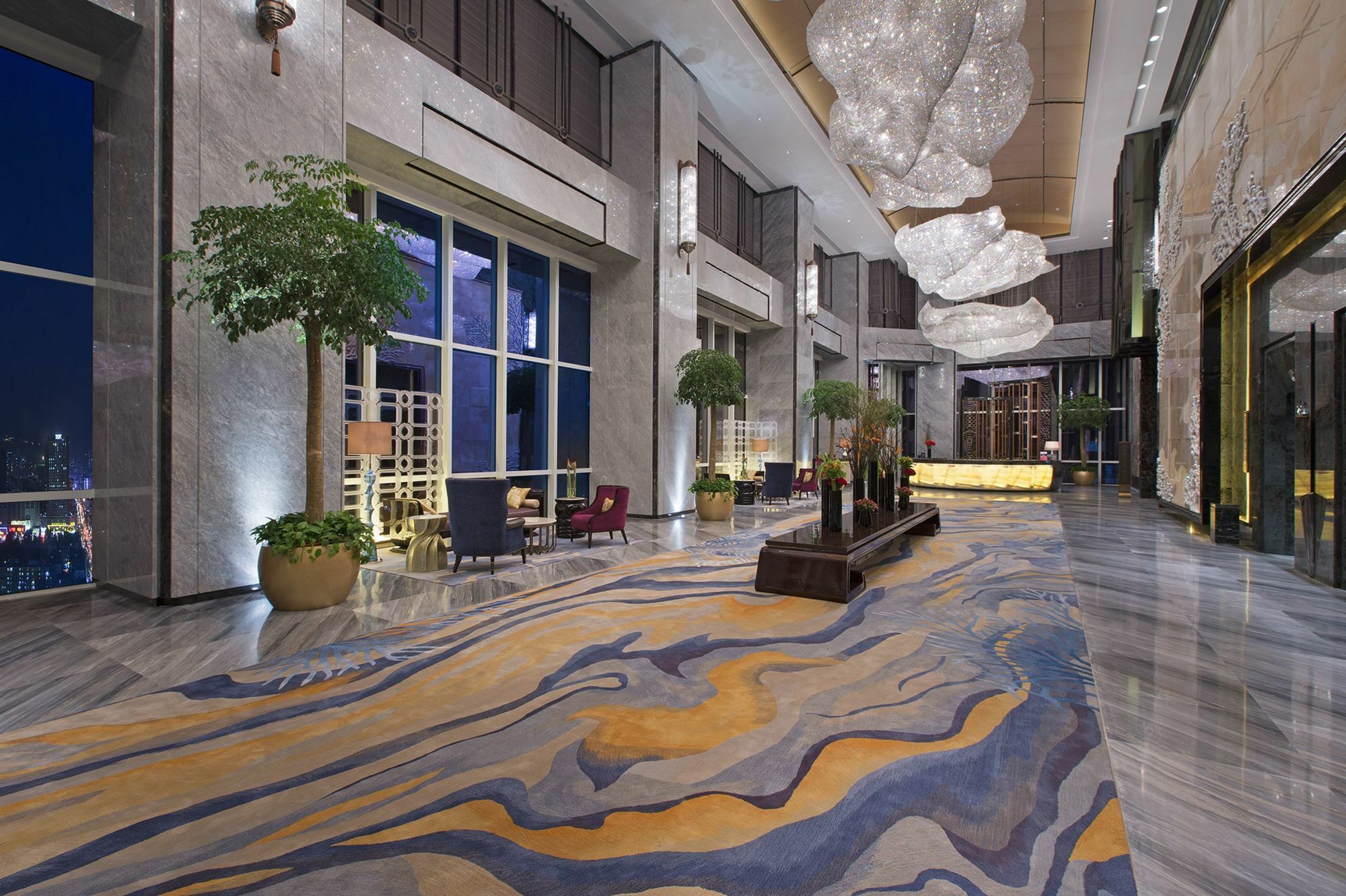 Отель Pullman Yantai Center Экстерьер фото